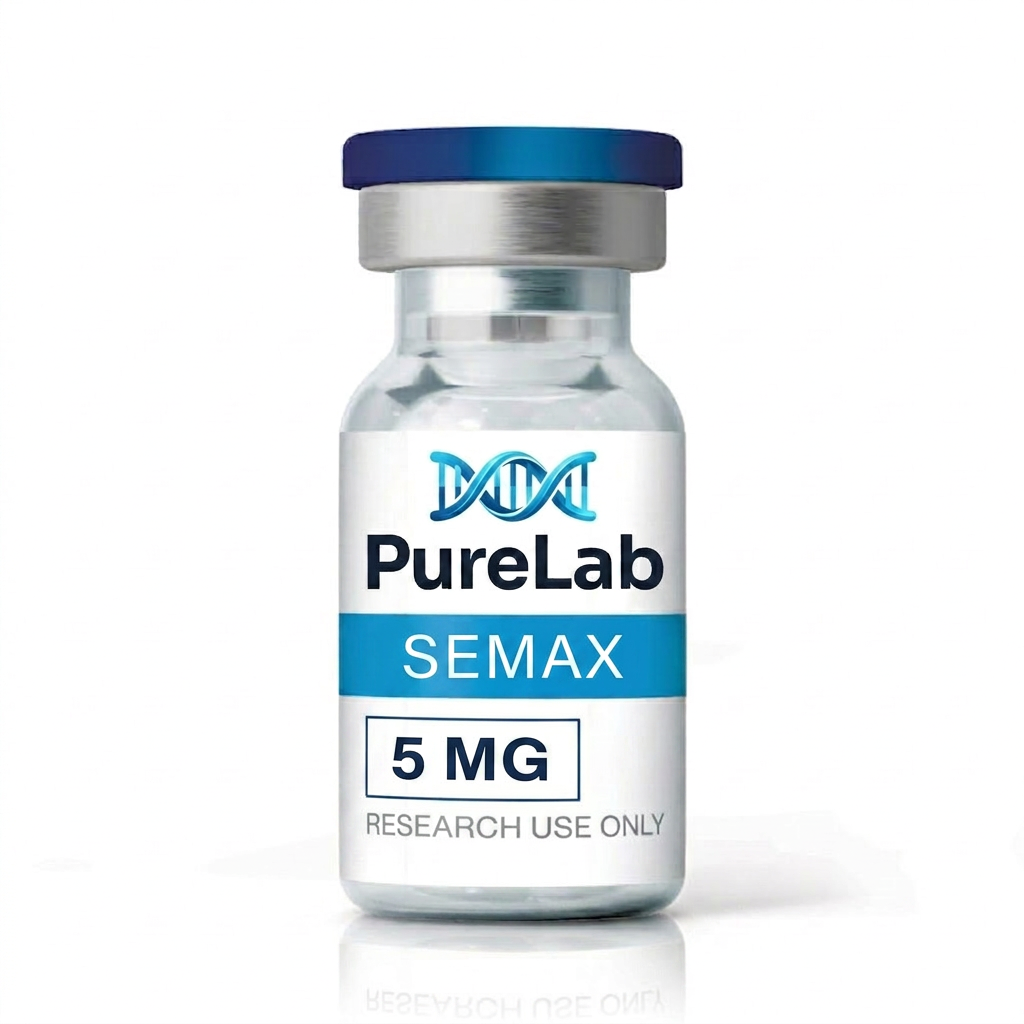 Semax 5mg research bottle