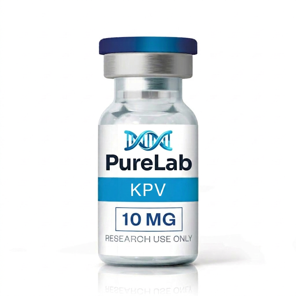 KPV 10mg research bottle